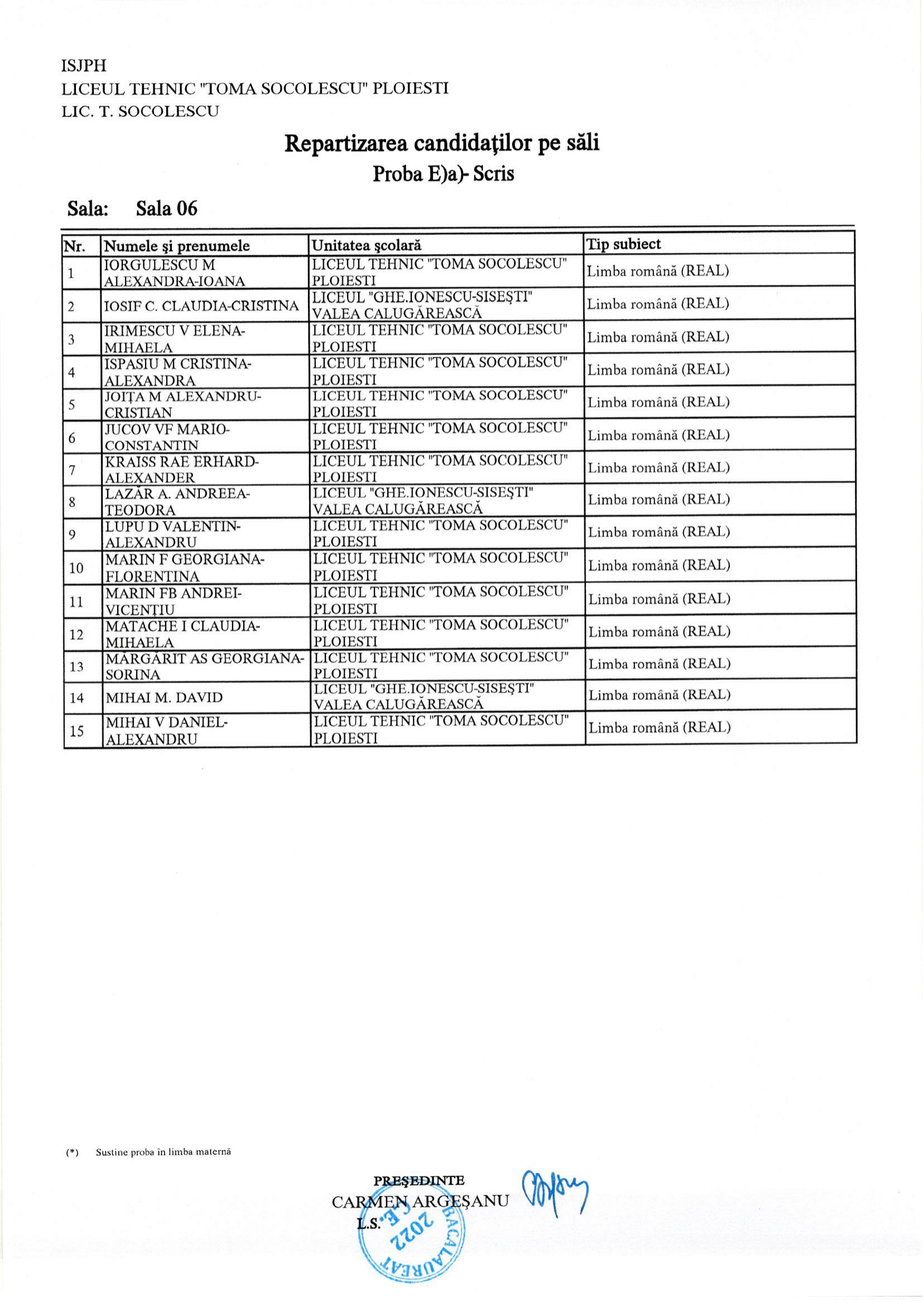 REPARTIZARE SALI 20-06-2022-06