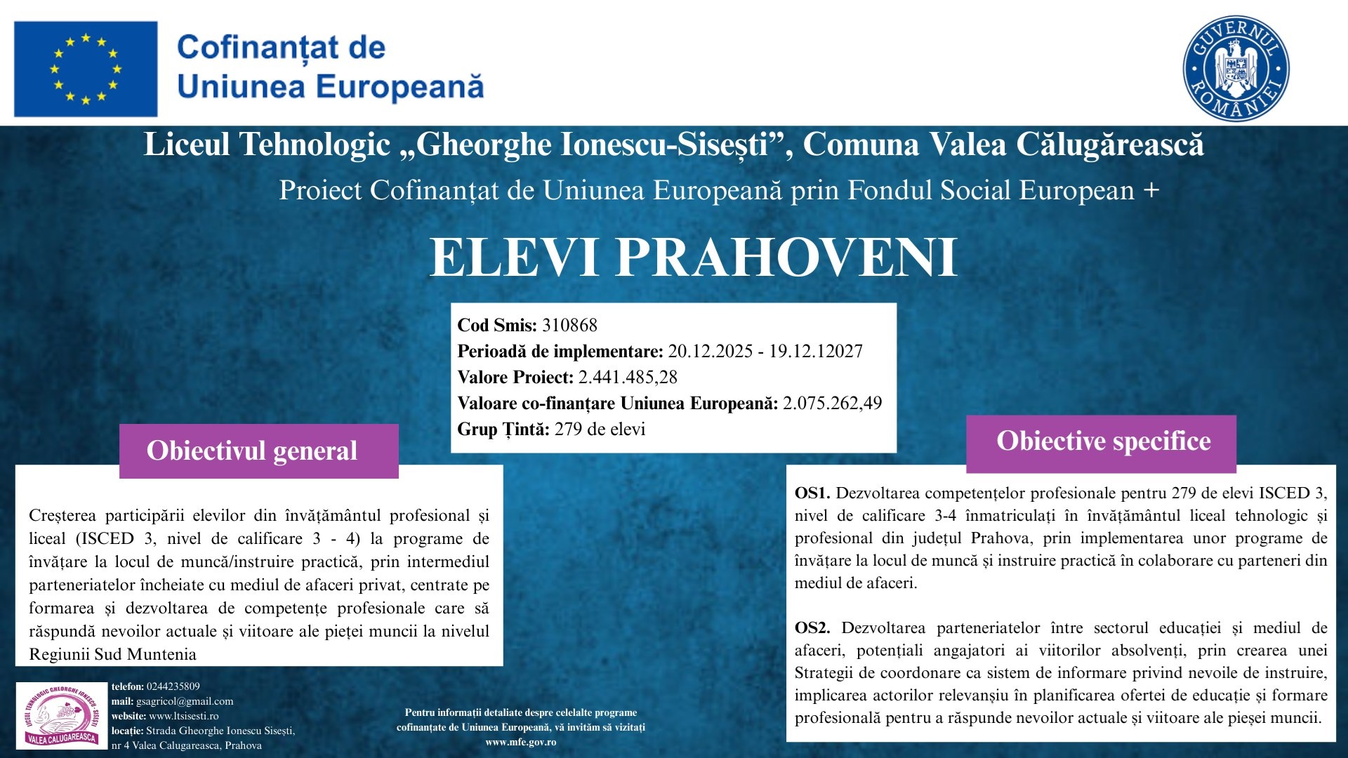 Proiecte educaționale